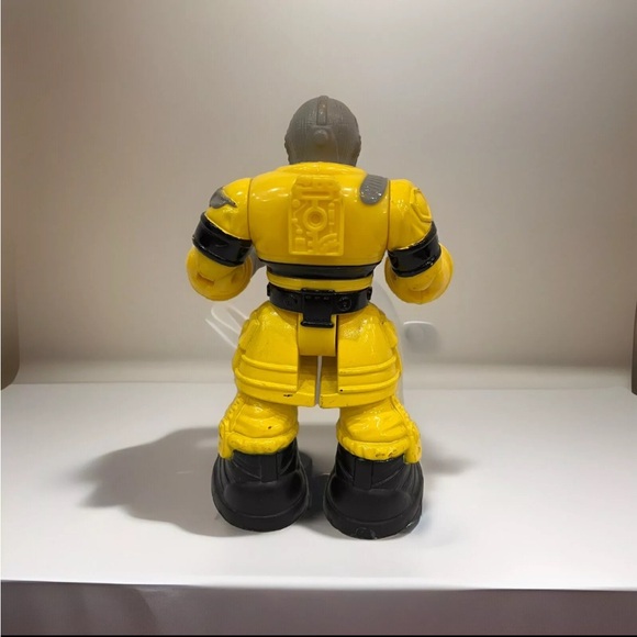 Vintage Fisher Price Rescue Heroes Hal E. Copter Action Figure 1999 Mattel - Picture 5 of 7